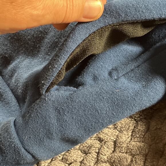 Oakley Men’s Blue Logo Hoodie Sweatshirt Regular Fit Size Medium Athletic Y2K - Picture 5 of 10